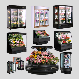 tủ bảo quản hoa tươi, tủ trưng bày hoa tươi, tủ trưng bày và bảo quản hoa tươi